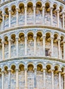 Single Door in Pisa Tower Royalty Free Stock Photo