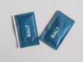 Single dose salt sachet