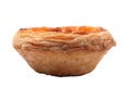 Single egg tart Royalty Free Stock Photo