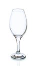 Single Empty Glass Wine Royalty Free Stock Photo