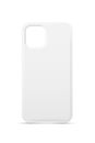 Single empty phone white cover case mockup design