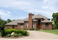 Single Family Brick Home Royalty Free Stock Photo