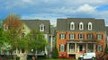 Single Family Houses with Basement Royalty Free Stock Photo