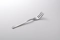 Single fork steel dessert Royalty Free Stock Photo