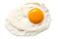 Single fried egg Royalty Free Stock Photo