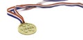 Single Gold Winner medal