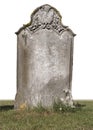 Single grave stone Royalty Free Stock Photo