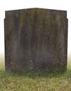 Single grave stone Royalty Free Stock Photo