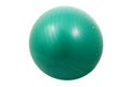 Green exercise ball