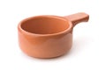 Single handle clay stew pot
