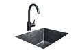 Single handle water filter kitchen faucet for water filtration system built in undermount installation granite composite