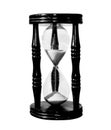 Single Hourglass object Royalty Free Stock Photo