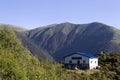 Single house in mountain