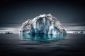 The single iceberg in polar regions