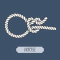 Single illustration of nautical knot.