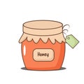 A single jar of honey