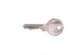 Single key on white background Royalty Free Stock Photo