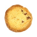 Single lemon almond cookie