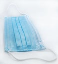 Single medical surgery protective mask use as well for the population as prevention of virus transmissions