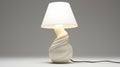Spiral Group: Meticulous 3d Printed Table Lamp With Photorealistic Details
