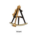 Single octant Royalty Free Stock Photo