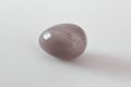 Single one decorative Easter egg made of glossy polished precious opal Royalty Free Stock Photo