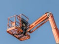 Single Orange Cherry Picker