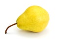 A single pear Royalty Free Stock Photo