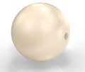 Single pearl bead