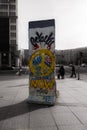 Historic piece of the Berlin Wall