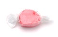 Single Piece of Red Salt Water Taffy