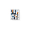 Abstract Geometric Modern Art Postage Stamp Royalty Free Stock Photo