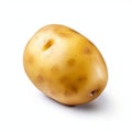 Larme Kei Inspired Undyed Potato On White Background