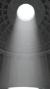 Beam of Light Through an Ancient Oculus Royalty Free Stock Photo