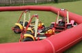 Racing Karts. Royalty Free Stock Photo