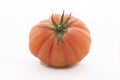 Single raf tomato on white background Royalty Free Stock Photo