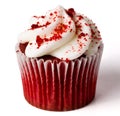 Single Red Velvet Cupcake