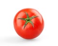 Single ripe tomato