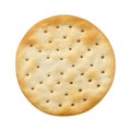 Single Round Water Cracker