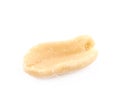 Single salted peanut isolated