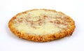 Single serving cheese pizza Royalty Free Stock Photo