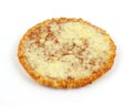Single serving small cheese pizza Royalty Free Stock Photo