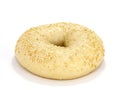 Sesame seed bagel Royalty Free Stock Photo