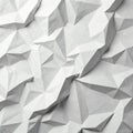 Single sheet of crumpled paper, sharp creases, crumpled paper, background