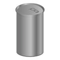 Single Silver Can