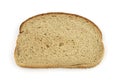 Single slice of rye bread