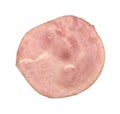 Single slice of Virginia baked ham