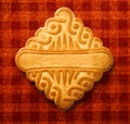 Single square biscuit