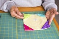 Single square to create an quilt for children.