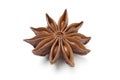 Single star anise seed Royalty Free Stock Photo